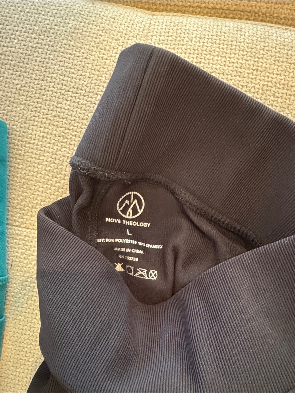 Skechers Women's Leggings Duo — Teal & Black - Picture 2 of 4